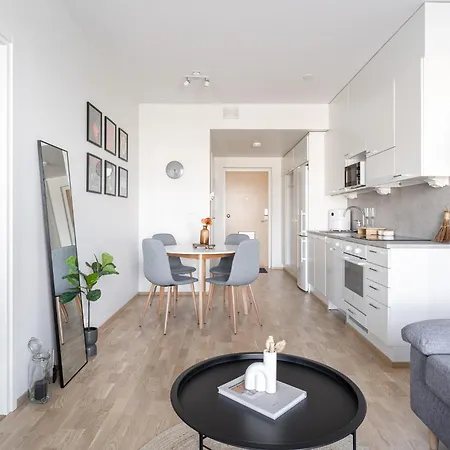 Modern 1br With Sauna & Balcony - Hosted By 2ndhomes Lägenhet *
